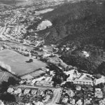 Aerial photo of School 1956