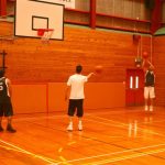 B – And still warming up basketball style (Small)